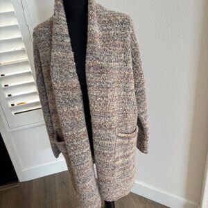 Multi colored boucle Cardigan